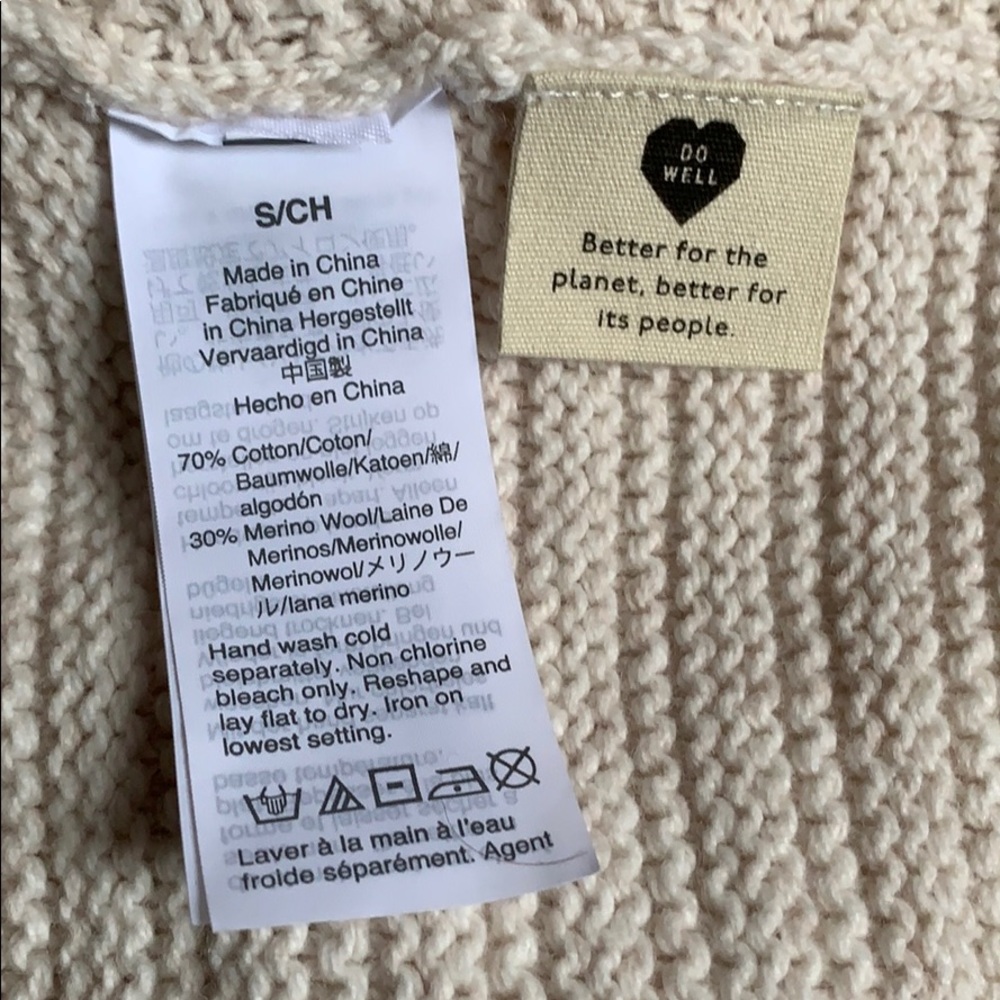 Madewell Ruffle-neck Pullover Sweater - Picture 8 of 8